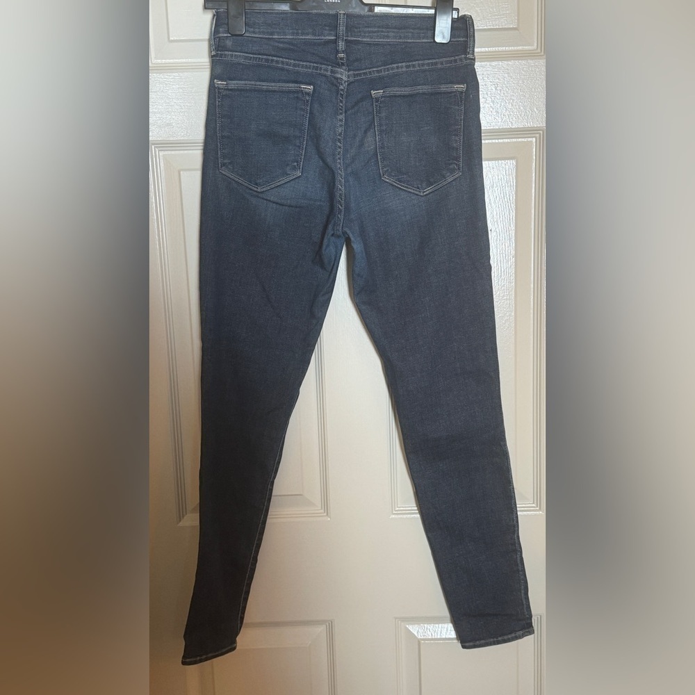 FRAME Le High Skinny Jeans 28 Rhoads Blue High Rise Stretch Ankle - Picture 4 of 4